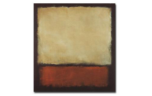 Dark Brown Gray and Orange painting - Mark Rothko Dark Brown Gray and Orange art painting
